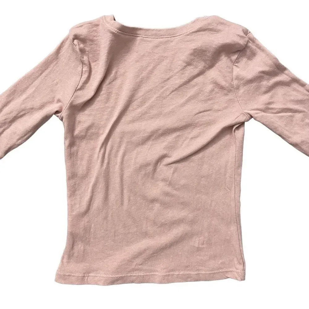 The Children’s Place Fashionable Black Girls Long Sleeve Graphic Tee XS (4)